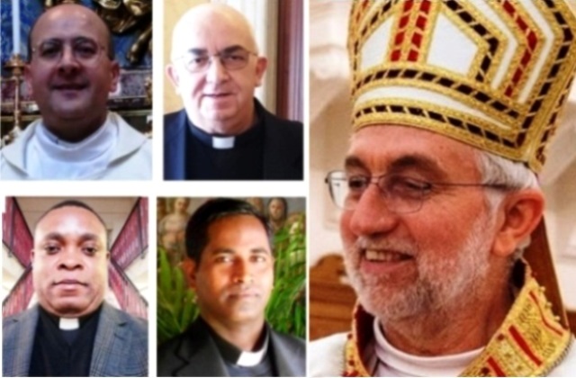Le nuove nomine dei parroci, assegnati dal Vescovo alle parrocchie della Chiesa calatina